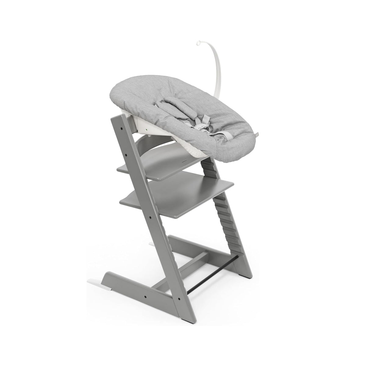 Stokke Tripp Trapp Chair with Newborn Set - Storm Grey