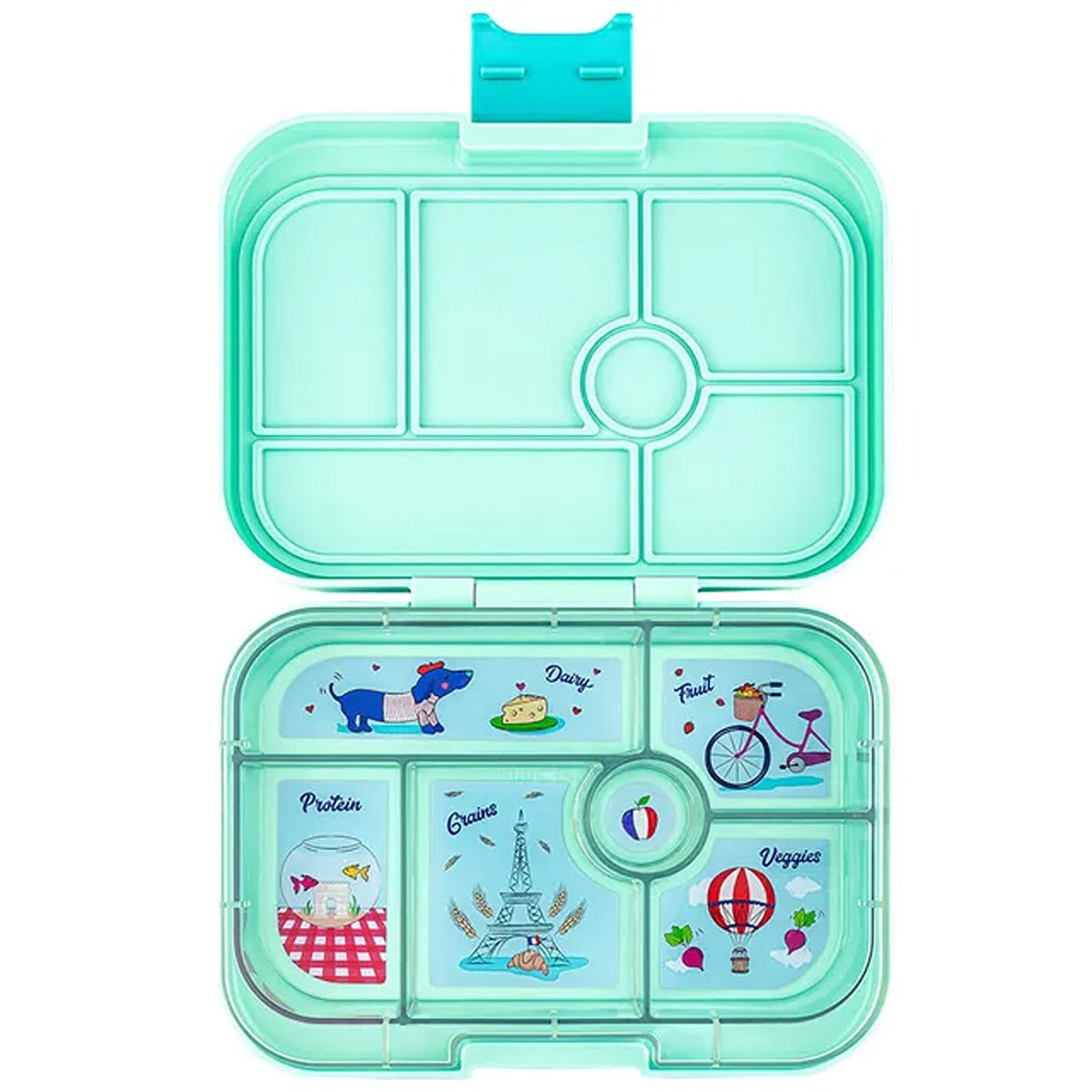 yumbox Surf Green Yumbox 4 Compartments