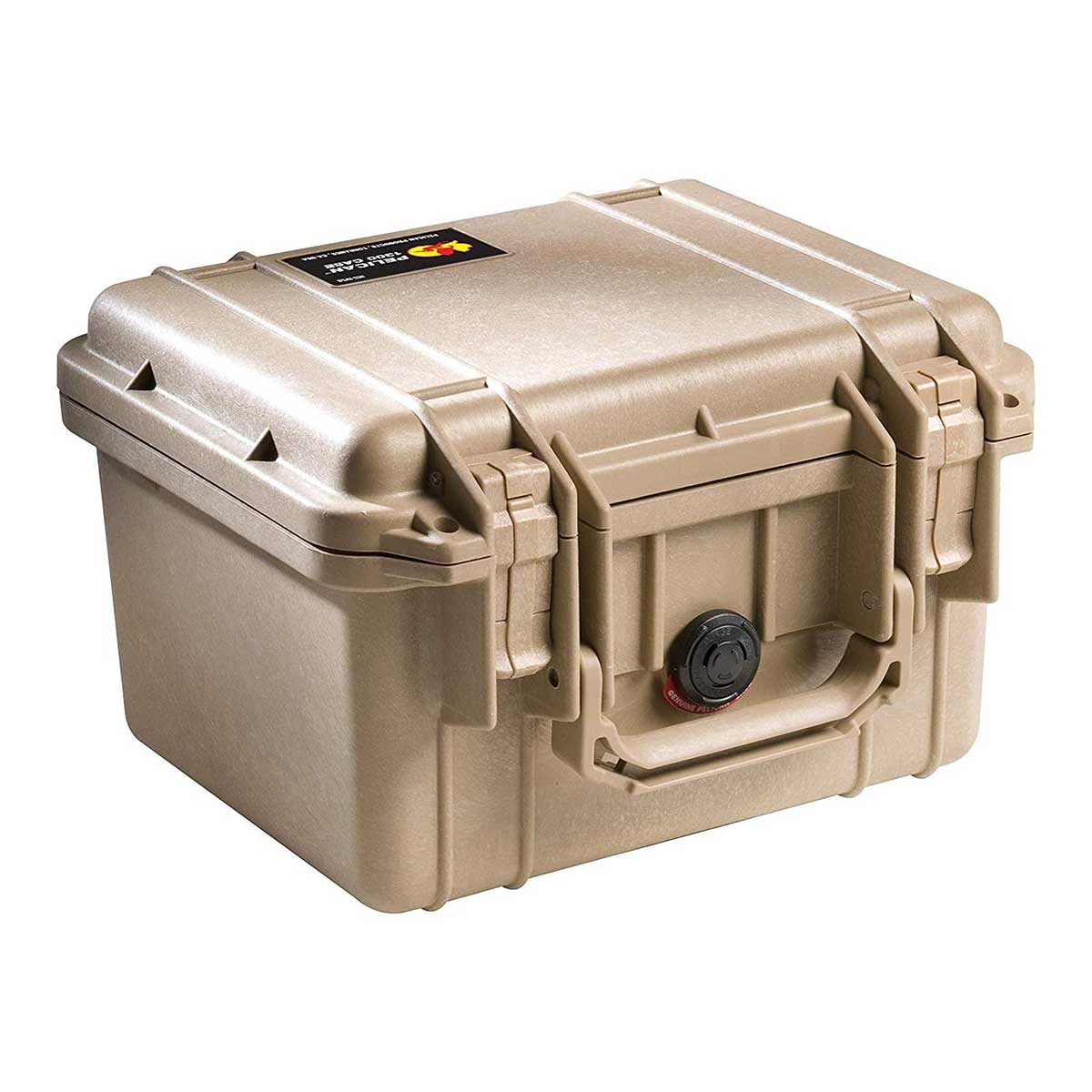 Pelican Case with Foam 1300 WL/WF - Desert Tan