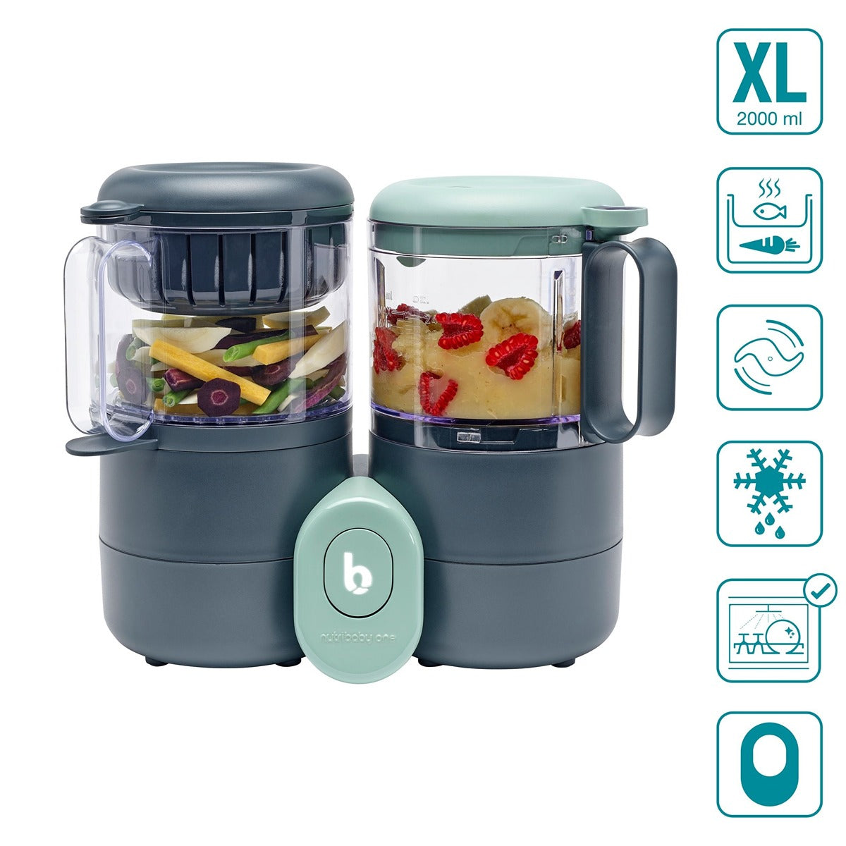 BabyMoov Nutribaby One Food Processor 4-in-1 complementary food maker