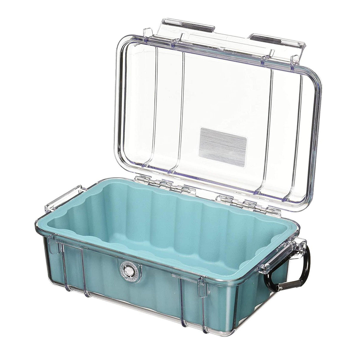 Pelican Micro Case 1050A WL/WI - AQUA-BL Clear