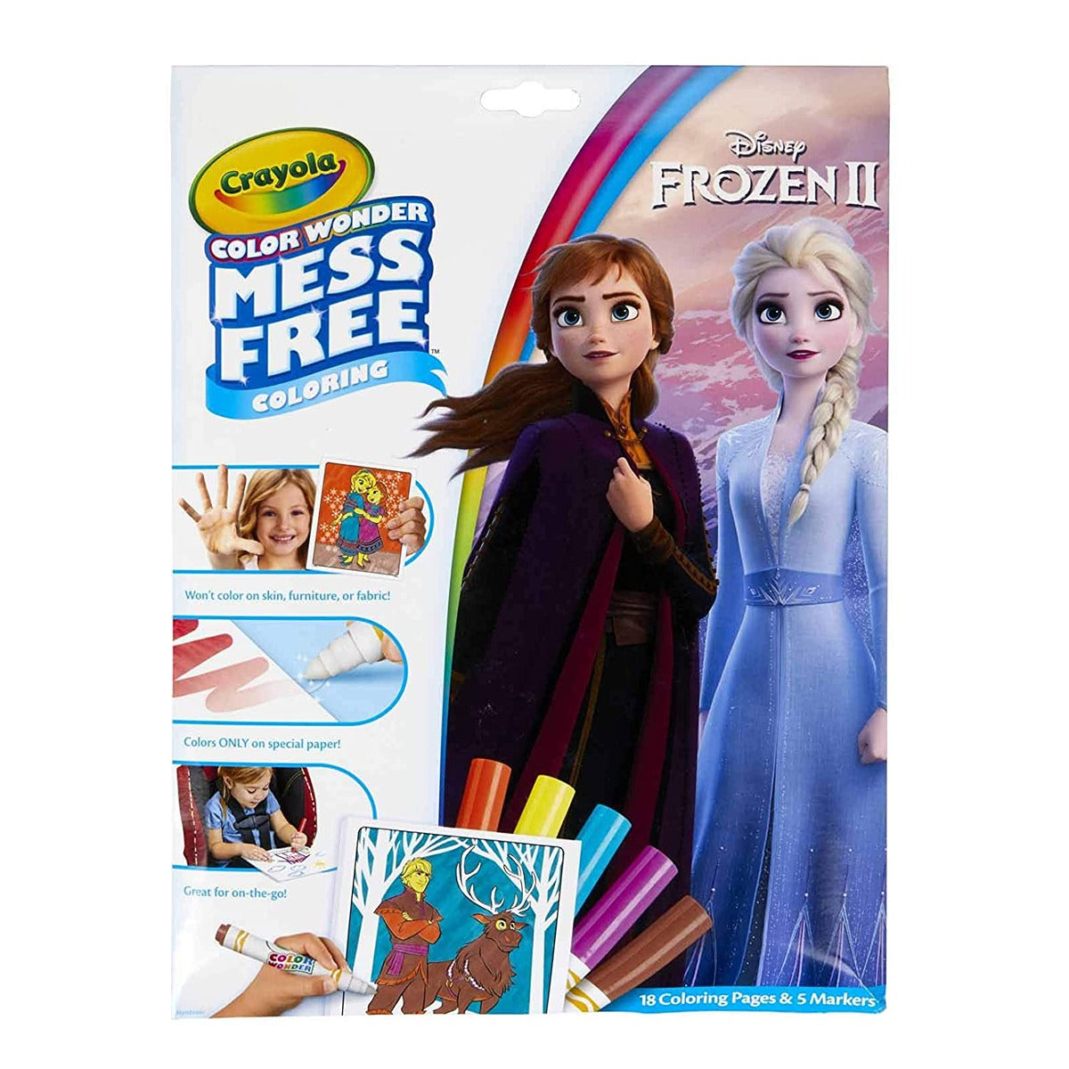 Crayola COLOR WONDER OVERWRAP FROZEN    2