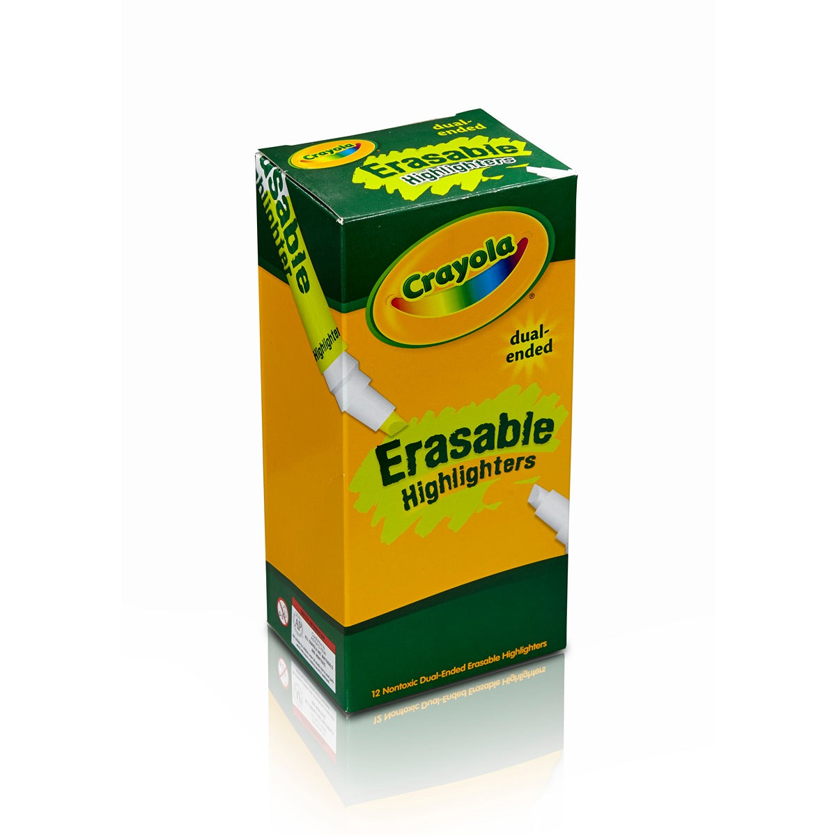 Crayola 12 ct. Bulk Set Dual-Ended Erasable Highlighter