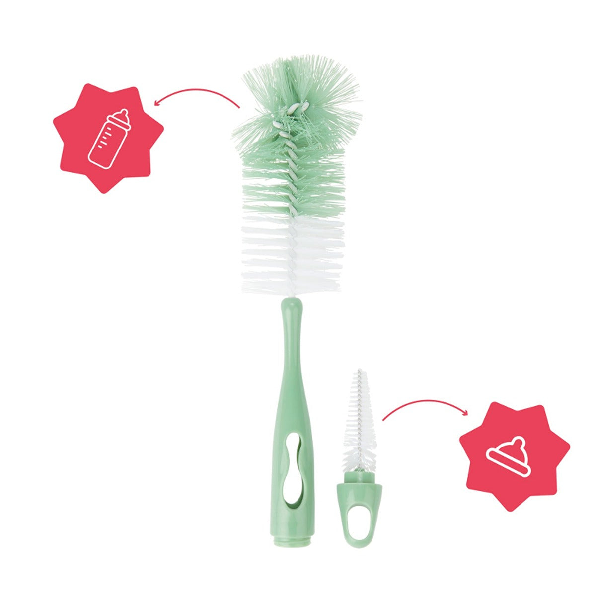 Badabulle Bottle brush & Teat Brush