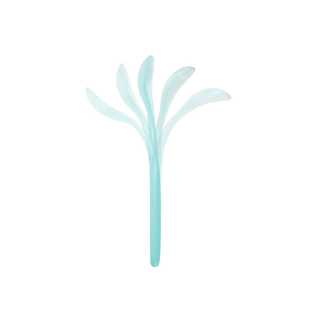 Badabulle - Soft, flexible spoons. Pack of 5, 0+ month