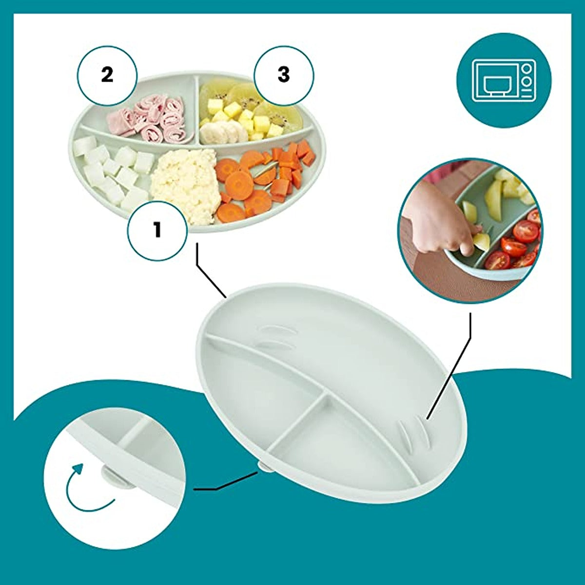 BabyMoov Grow ISY Silicone Feeding Set 24-36M