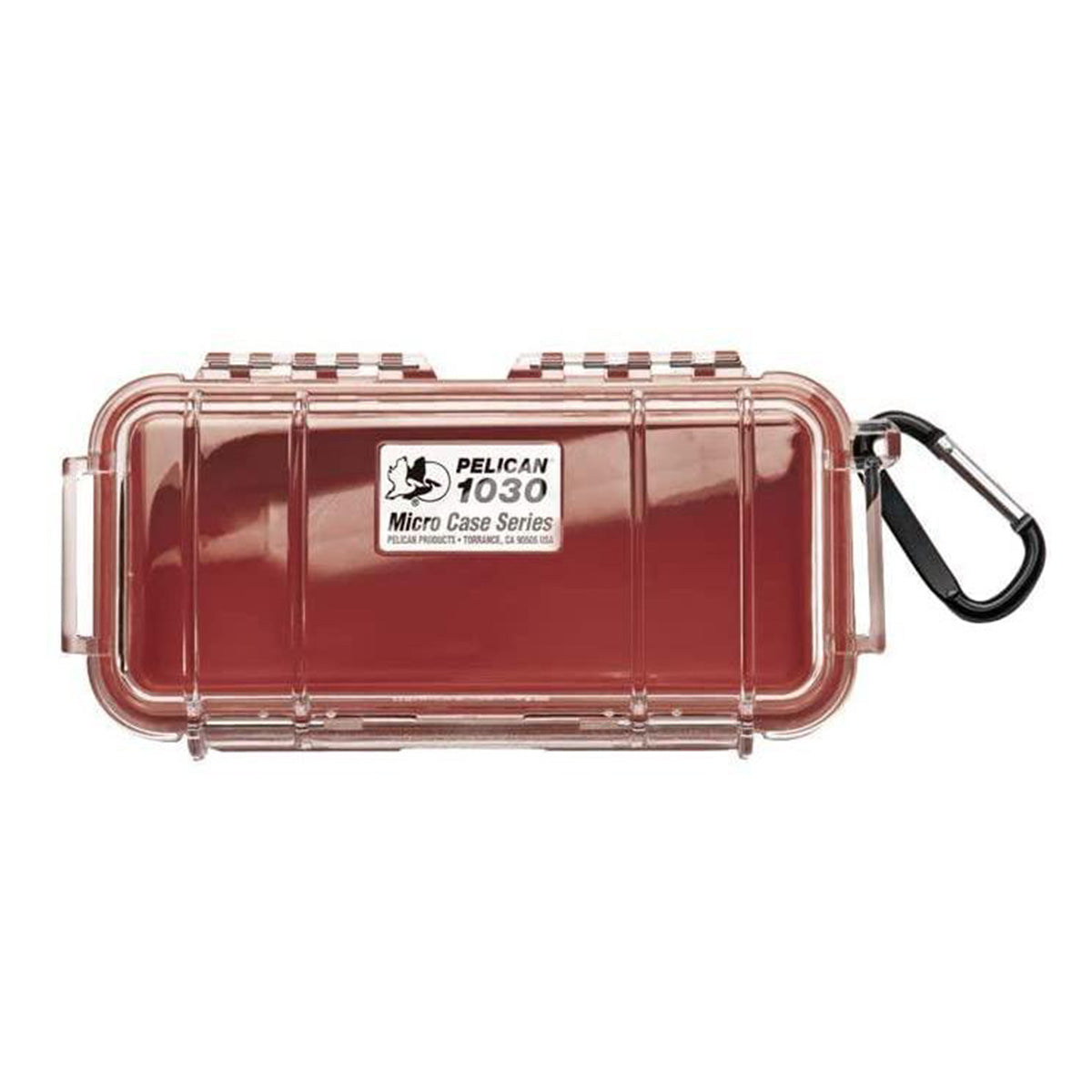 Pelican Micro Case 1030 WL/WI - BK Red