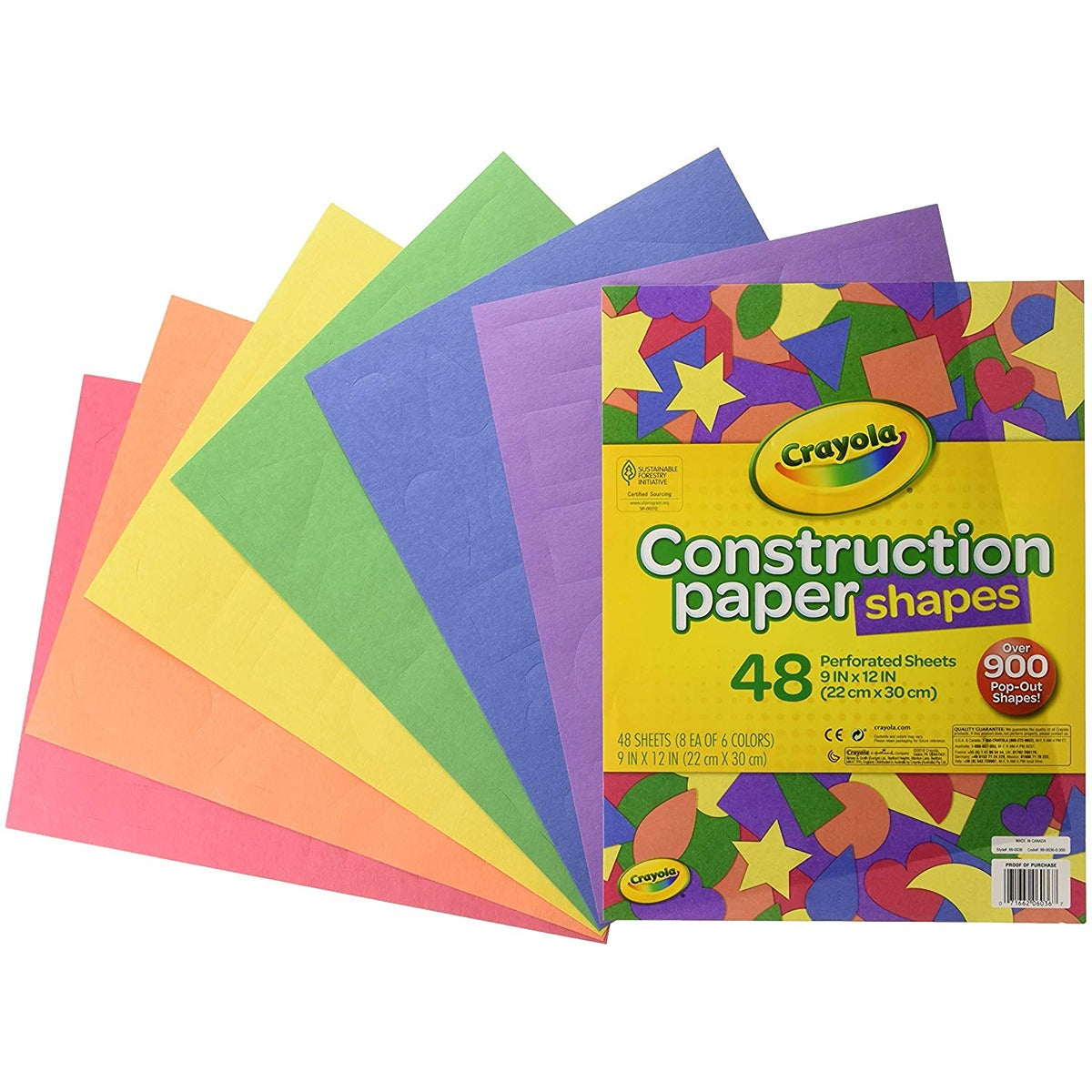 Crayola 48 micro-perforated sheets