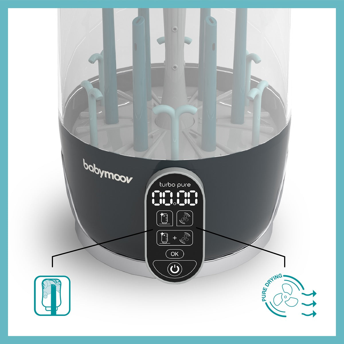 BabyMoov Turbo Pure Sterilizer Dryer