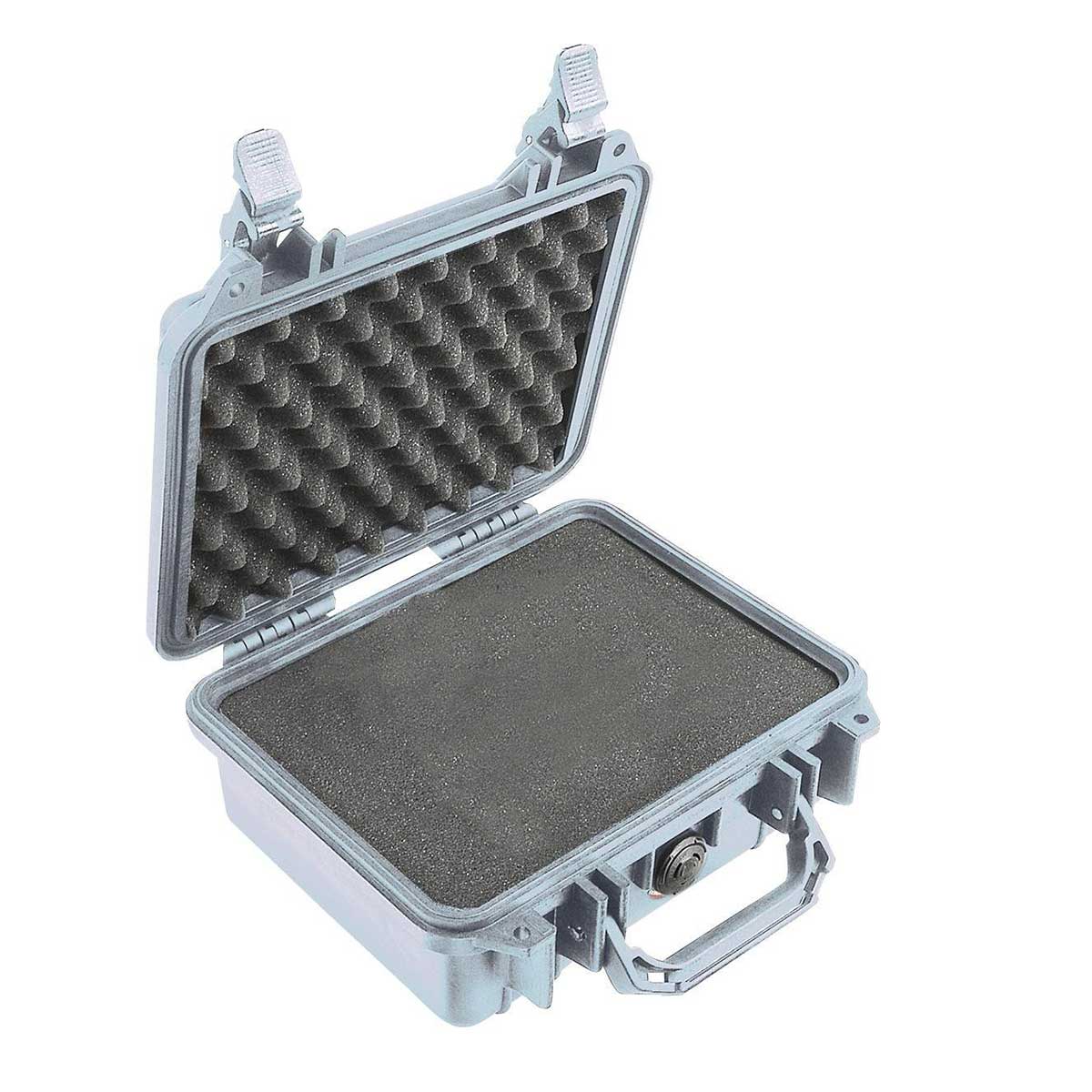 Pelican Case with Foam 1200 WL/WF - Silver