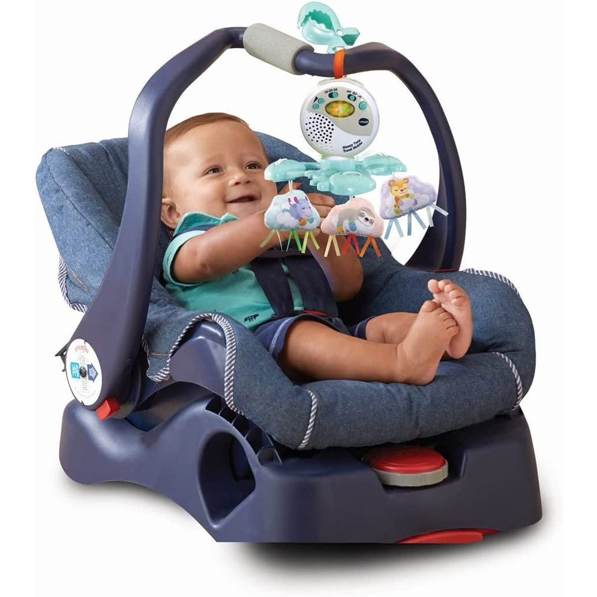 Vtech Sleepy Time Travel Mobile | Sensory On-the-Go Baby Mobile with Music & Sounds | Suitable for Ages 0 - 24 Months