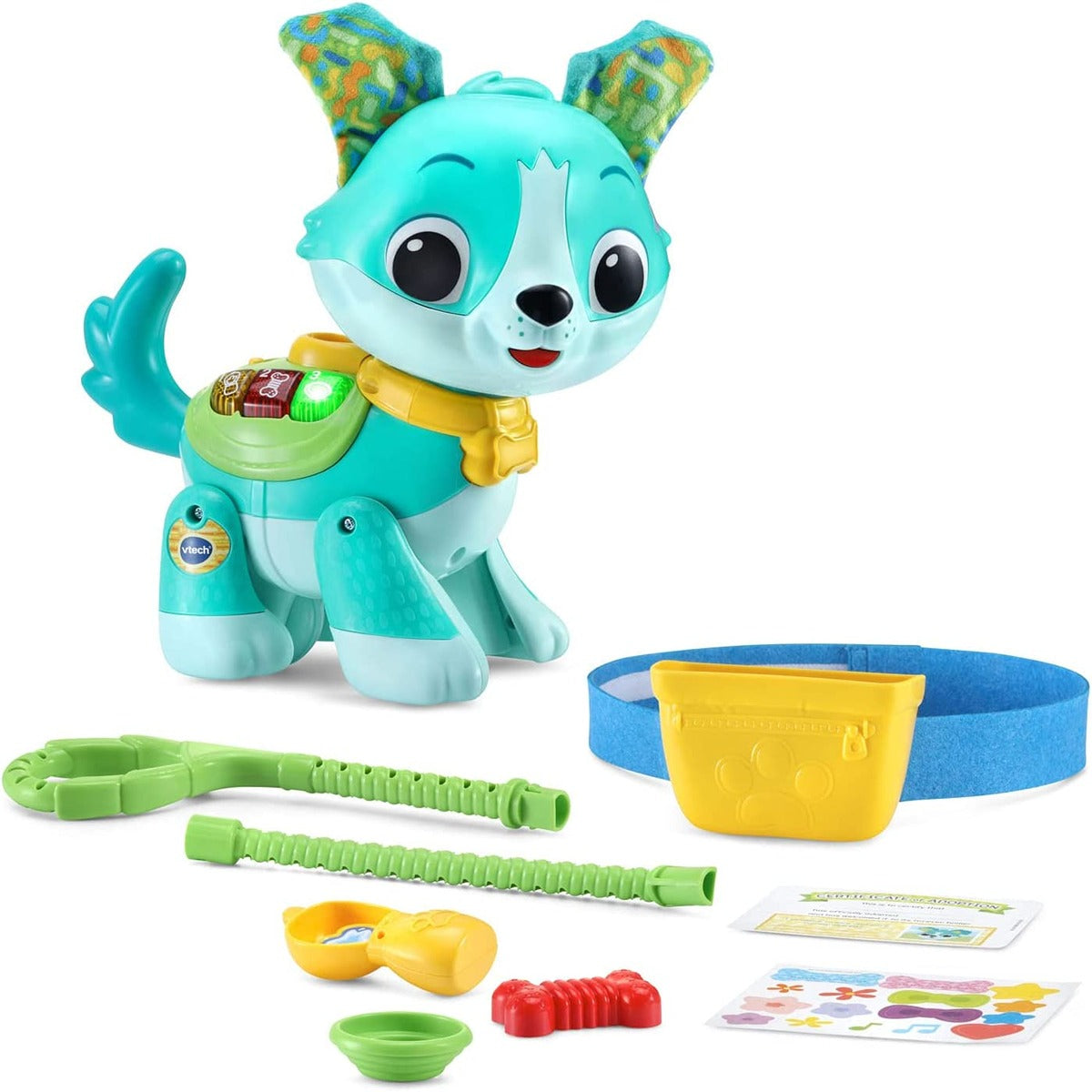 Vtech Let?s Go, Rescue Pup | Pet Dog, Interactive & Developmental Toy with Sounds and Music | For Boys & Girls, Suitable for Ages 3 Months+