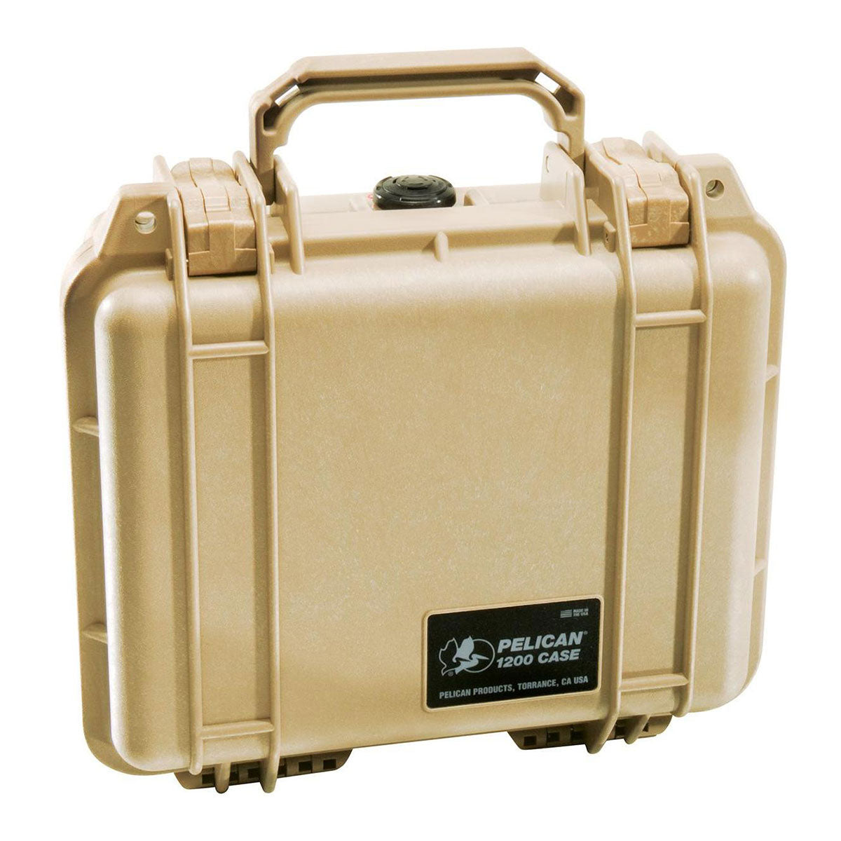 Pelican Case with Foam 1200 WL/WF - Desert Tan