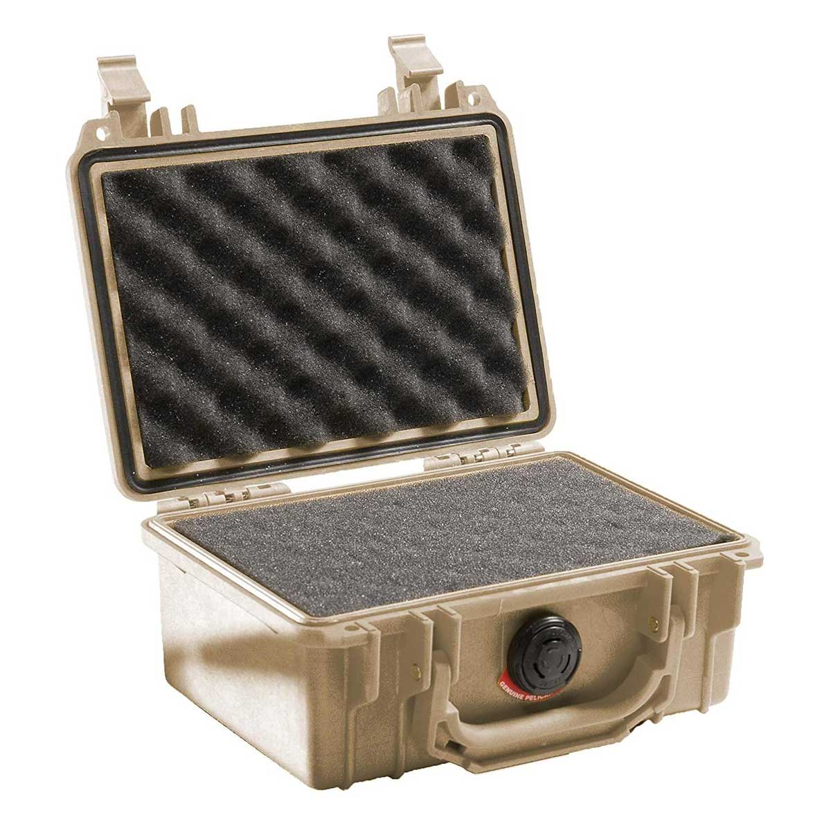 Pelican Case with Foam 1120 WL/WF - Desert Tan
