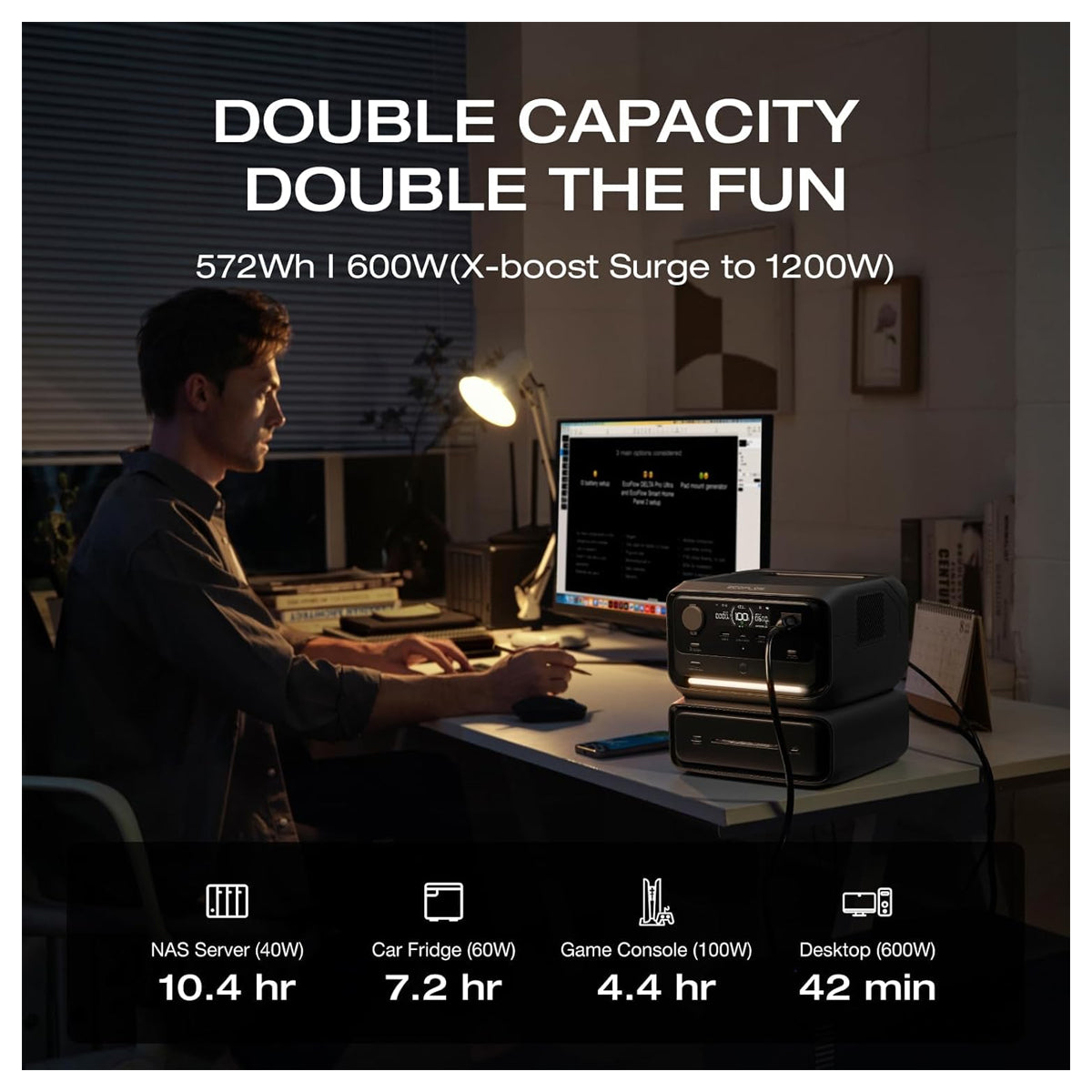 Ecoflow RIVER 3 Max Portable Power Station with EB300 Battery