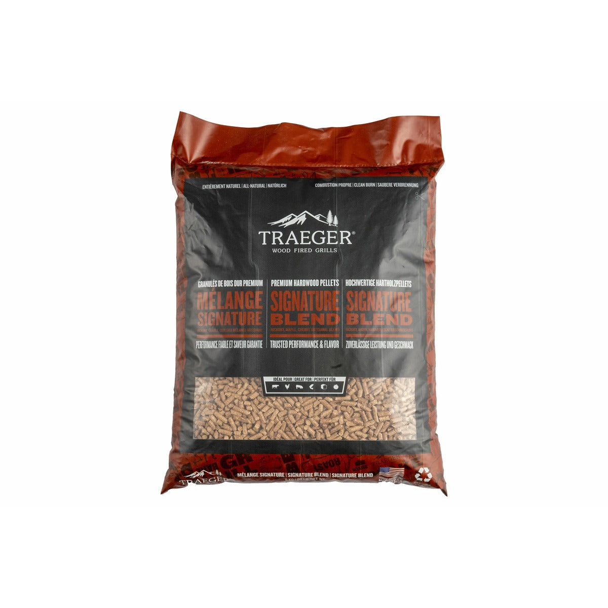 Traeger SIGNATURE BLEND PELLETS 9 KG BAG