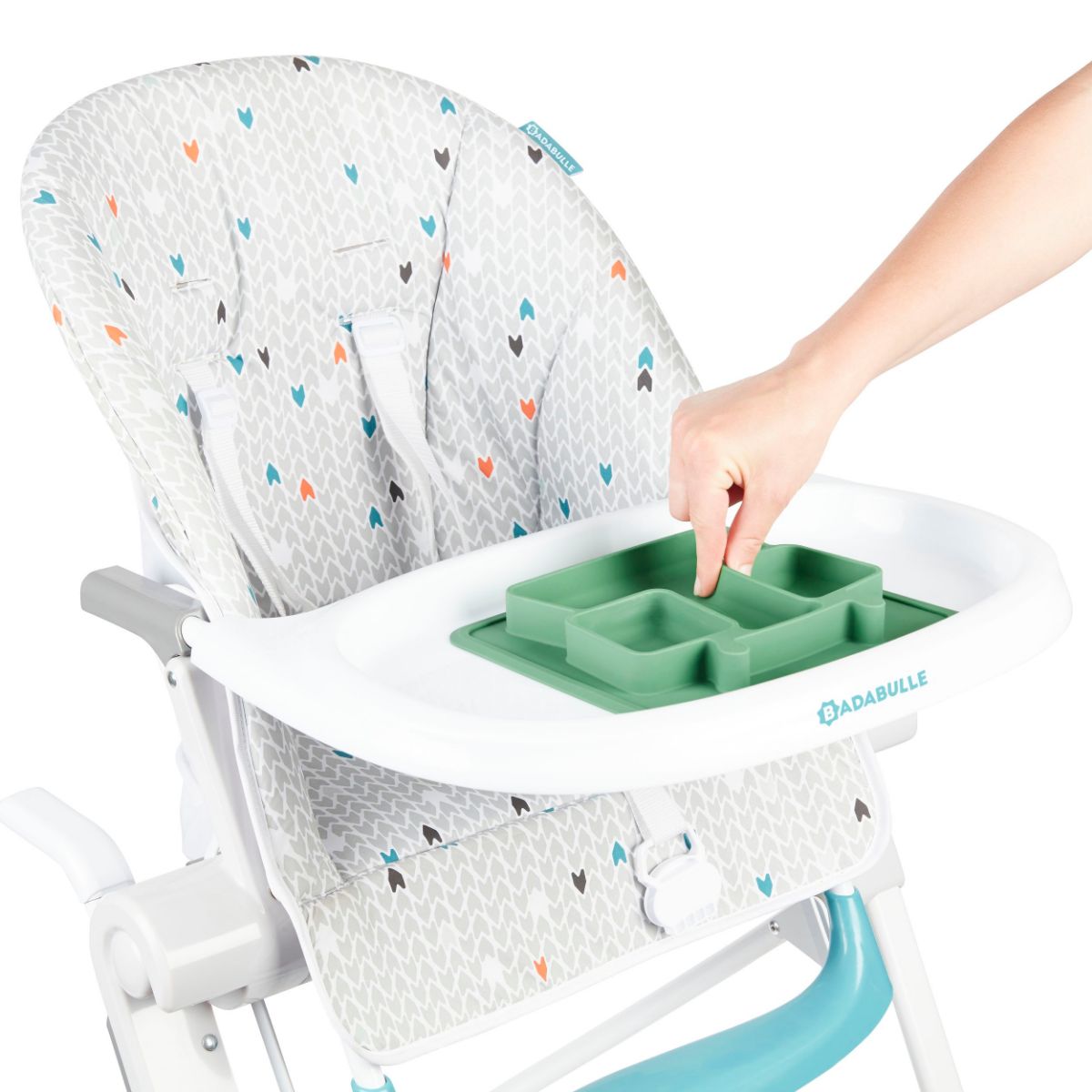 Badabulle Non-slip compartment plate