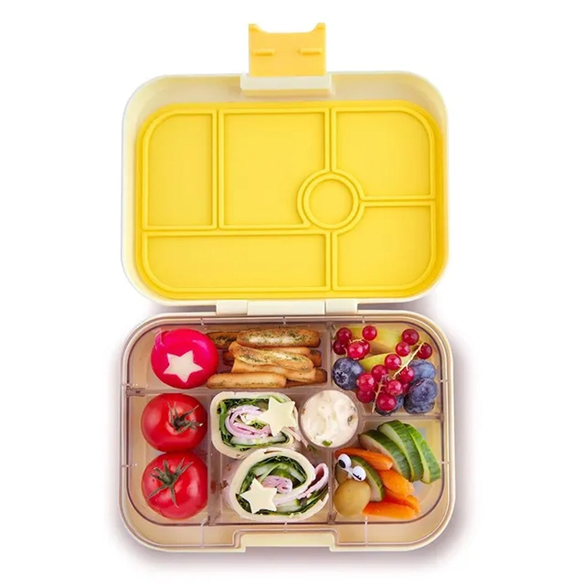yumbox SUNBURST YELLOW 6 COMPARTMENT