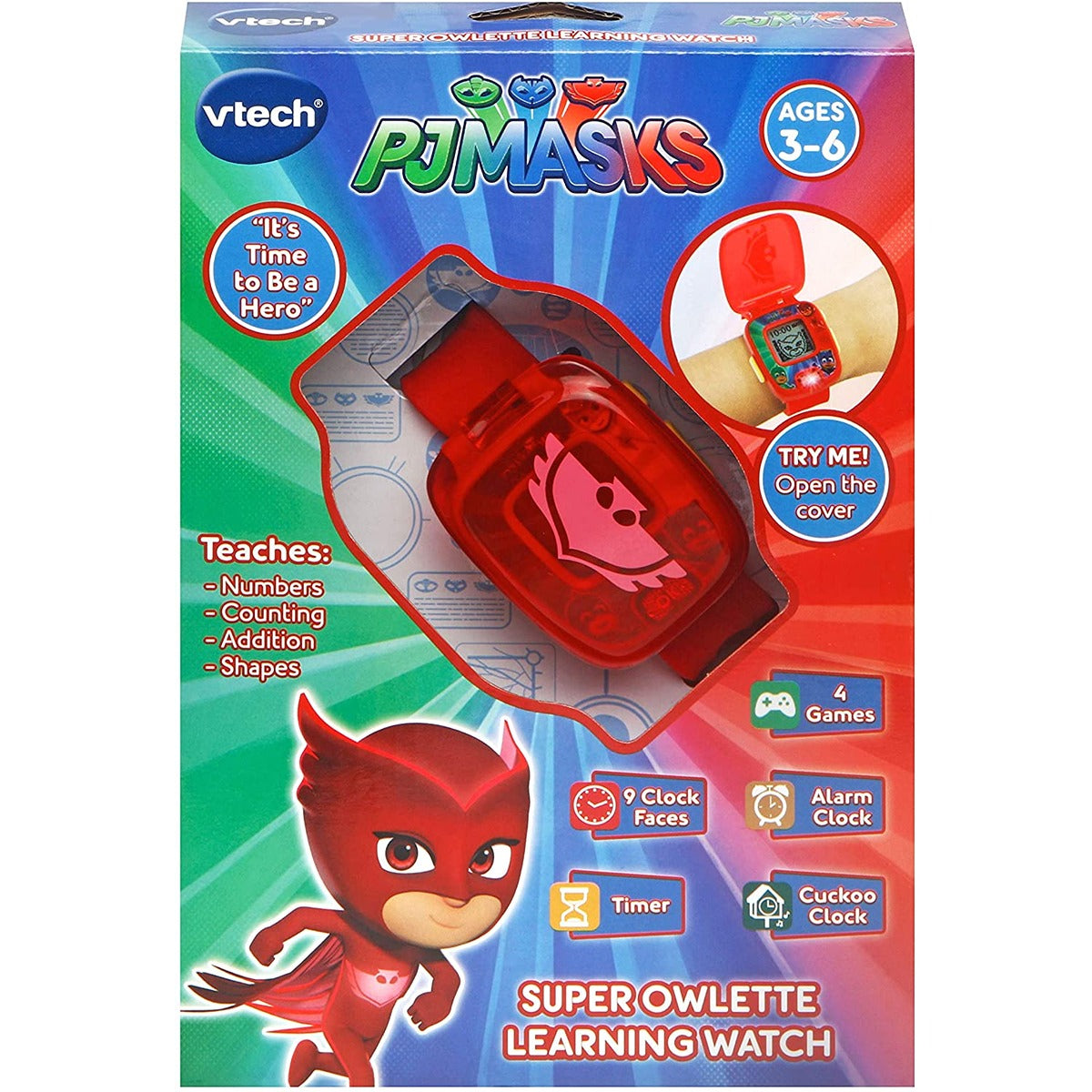 Vtech PJ MASKS SUPER OWELTTE LEARNING WATCH