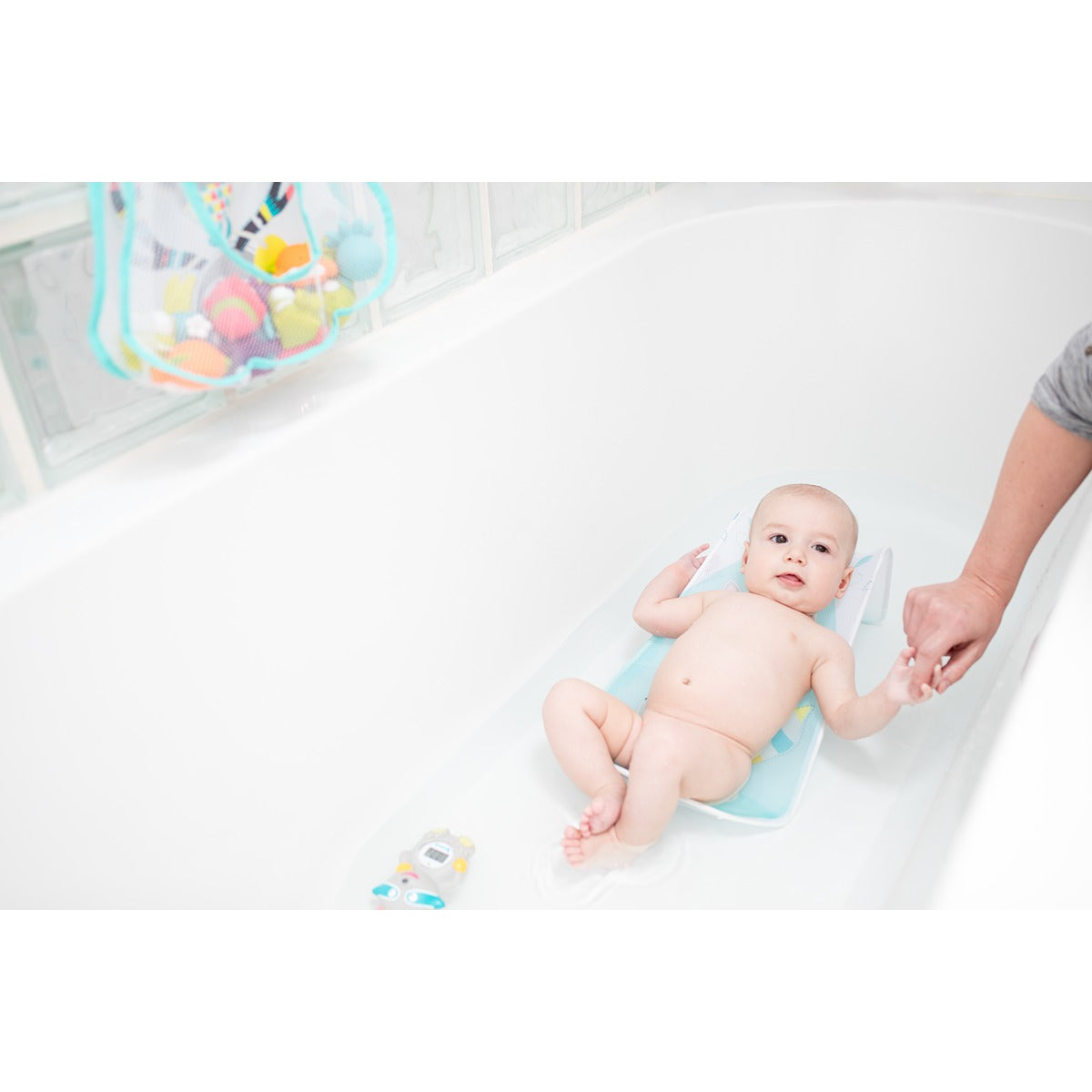 Badabulle - Bath Hammock / Support- Racoon, Ergonomic Design