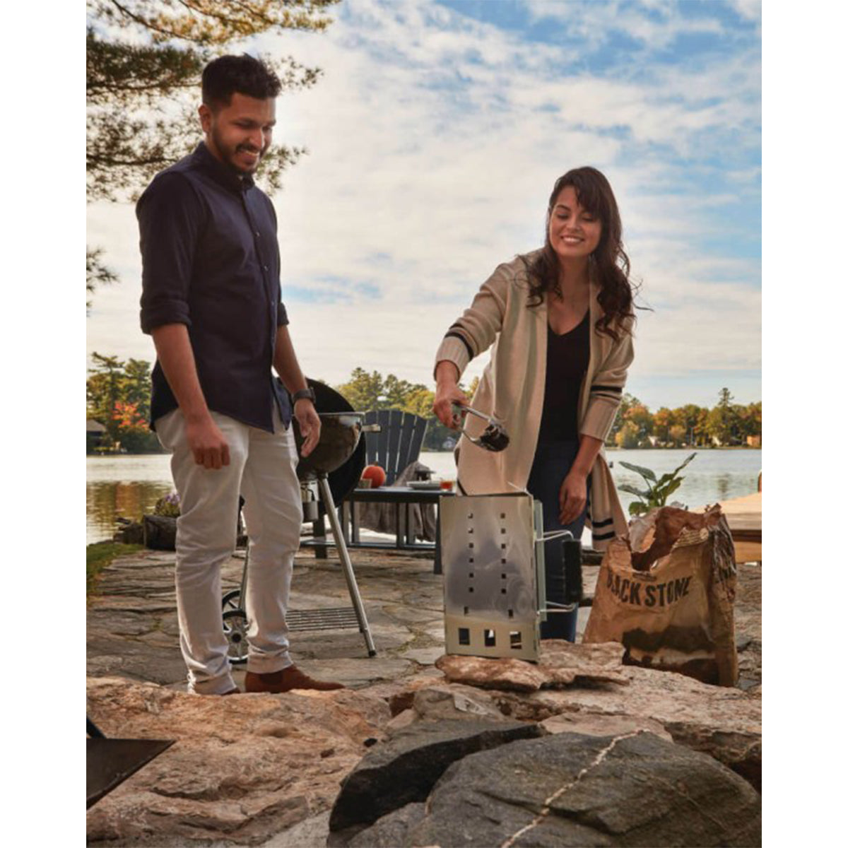 Napoleon 22" Charcoal Kettle Grill, Black