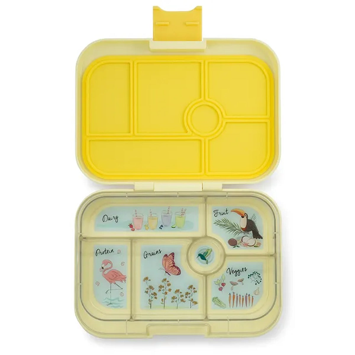 yumbox SUNBURST YELLOW 6 COMPARTMENT