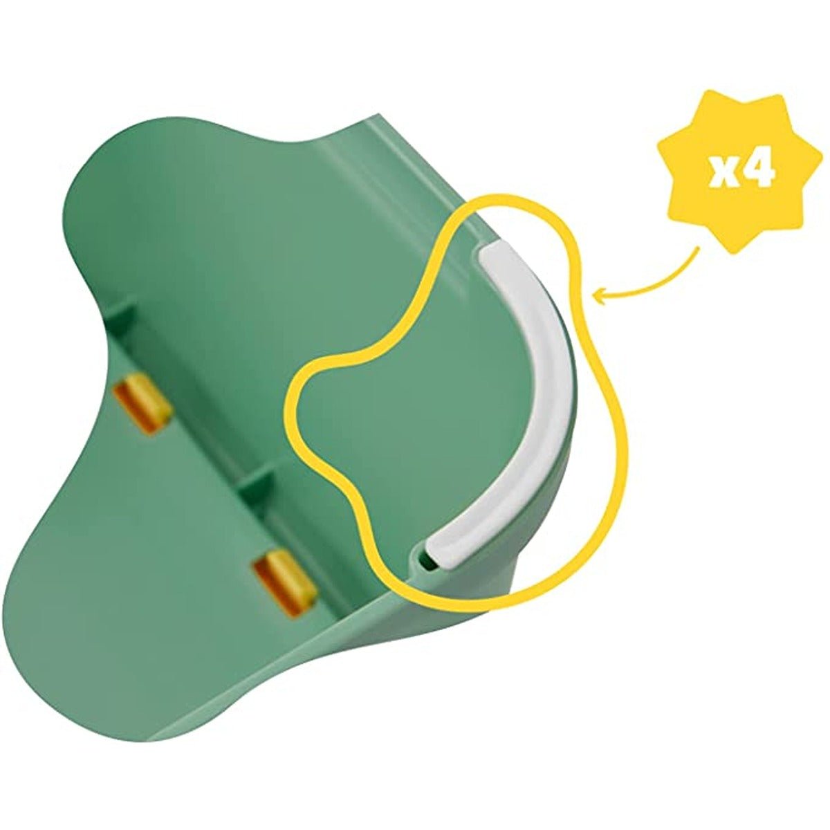 Badabulle Non-slip step stool, 15 cm riser