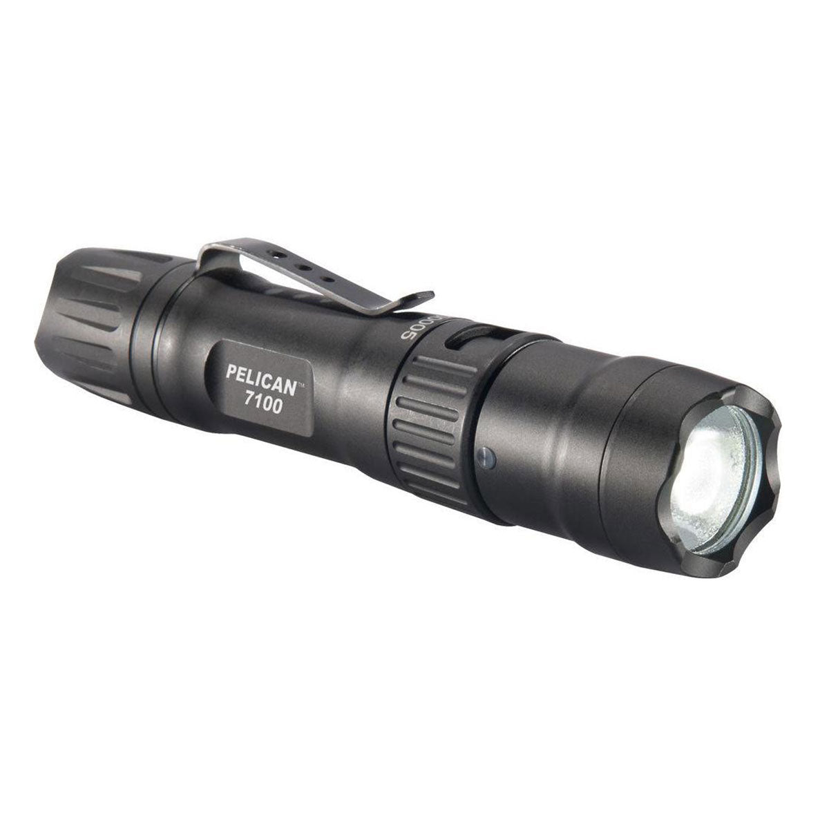 Pelican Rechargeable LED 7100 Flashlight Li-ion - Black
