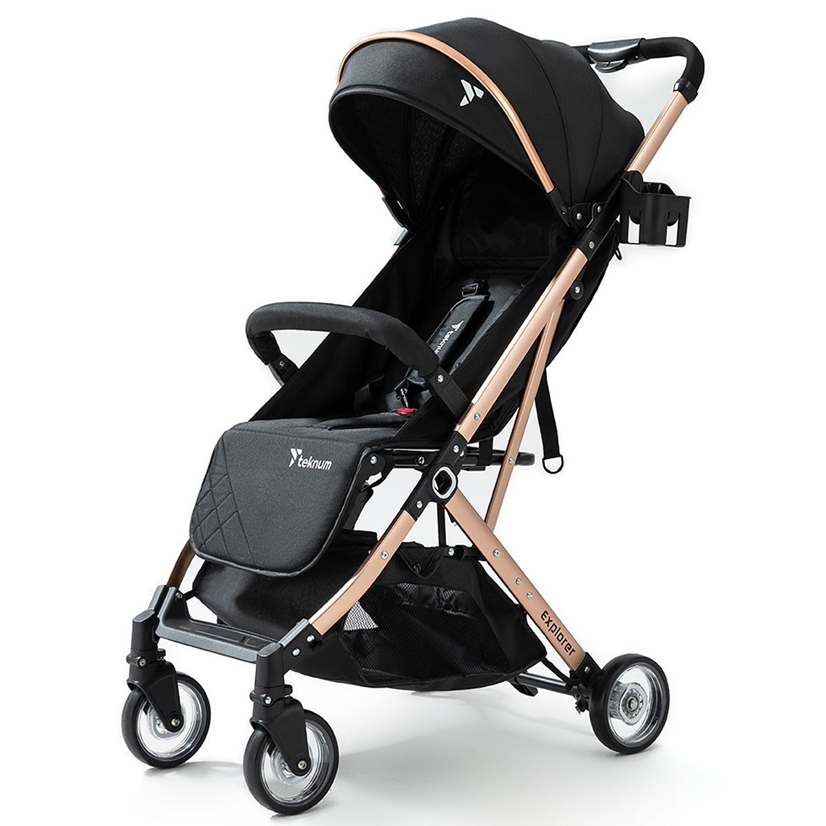 Teknum Explorer Travel Stroller-Black