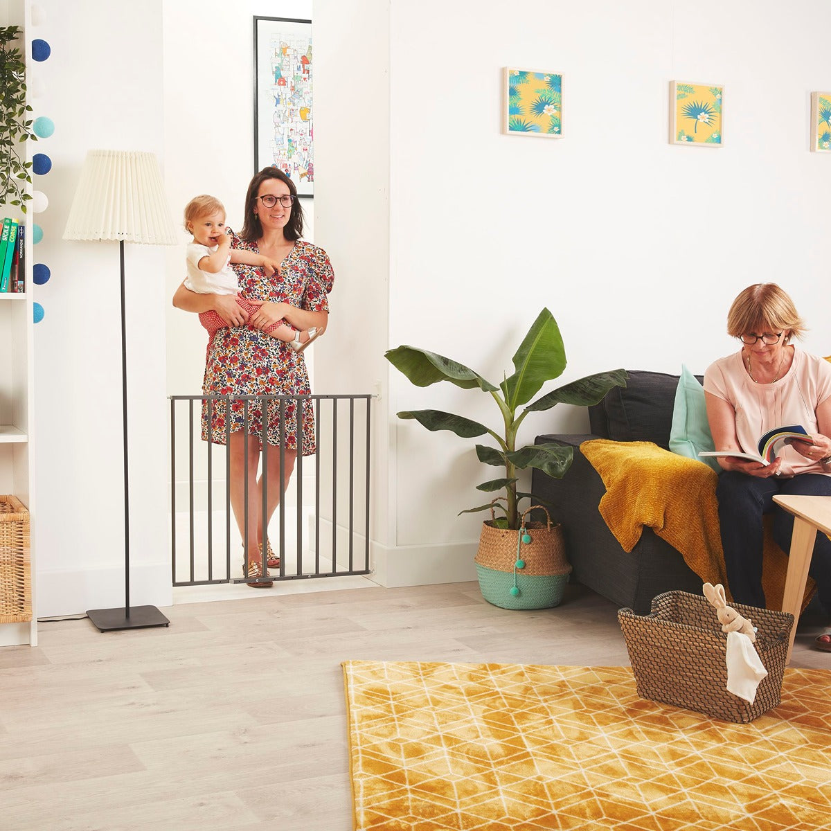 Badabulle Safe & Protect XL Safety Gate (60 - 107 cm)