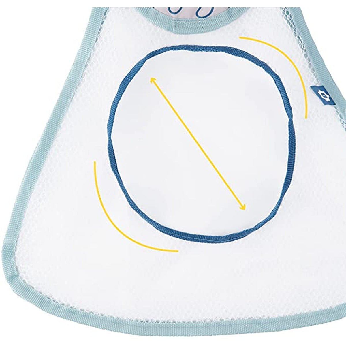 Badabulle Bath Net, Toy Organizer with 2 Large Suction Cups