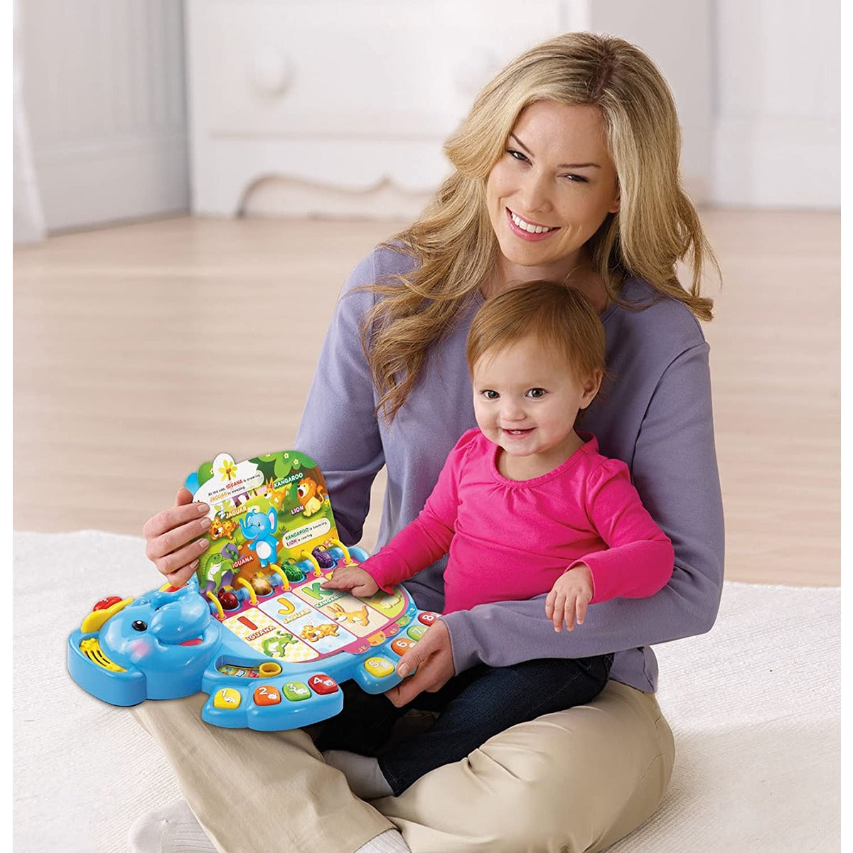 Vtech Touch and Teach Elephant Book