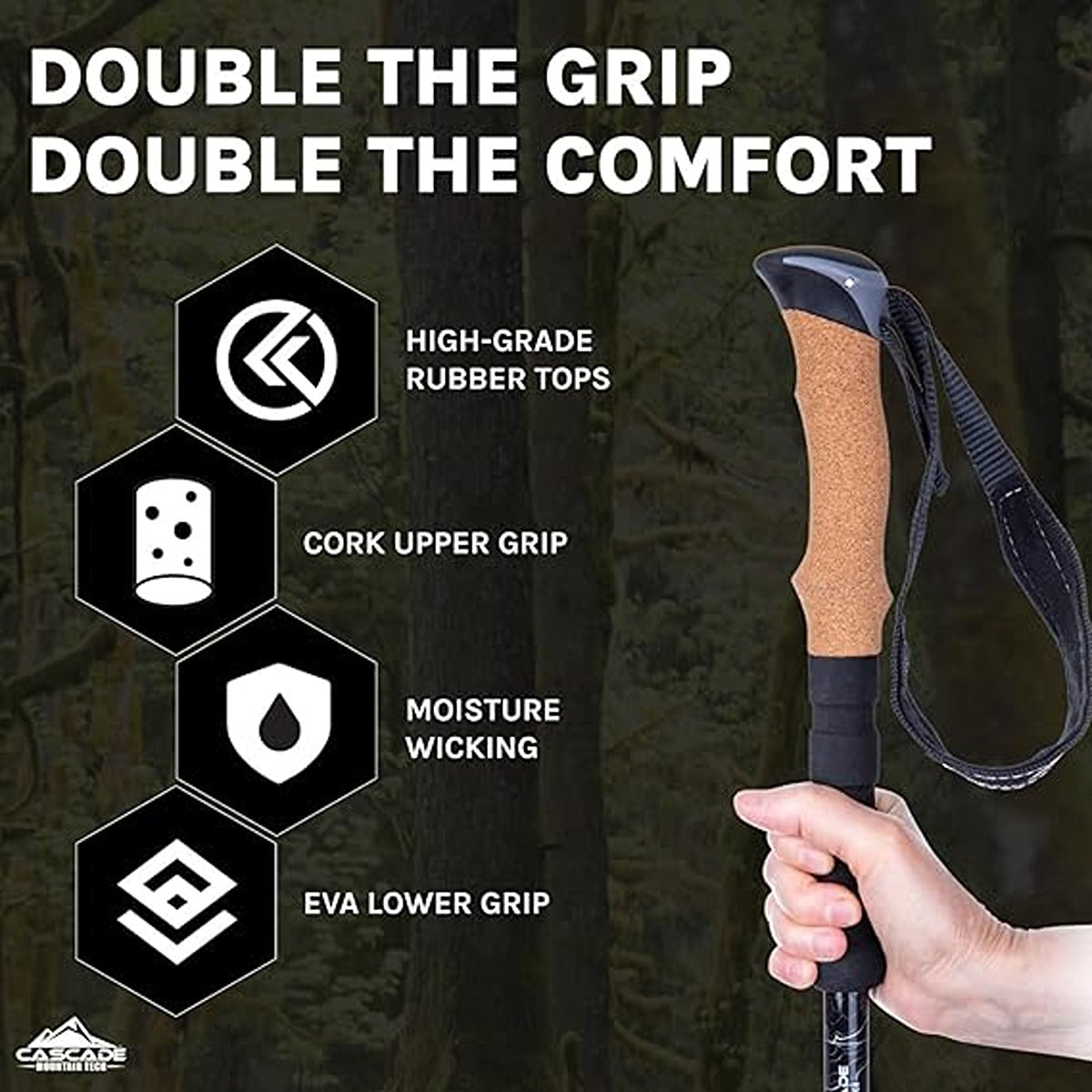 SILVA Trekking poles aluminum