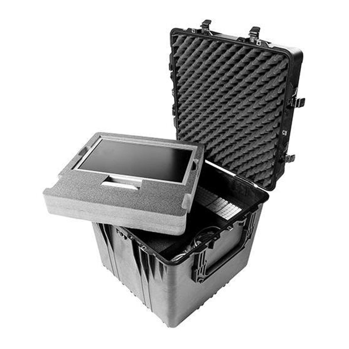 Pelican Cube Case 0370 with Foam - Black
