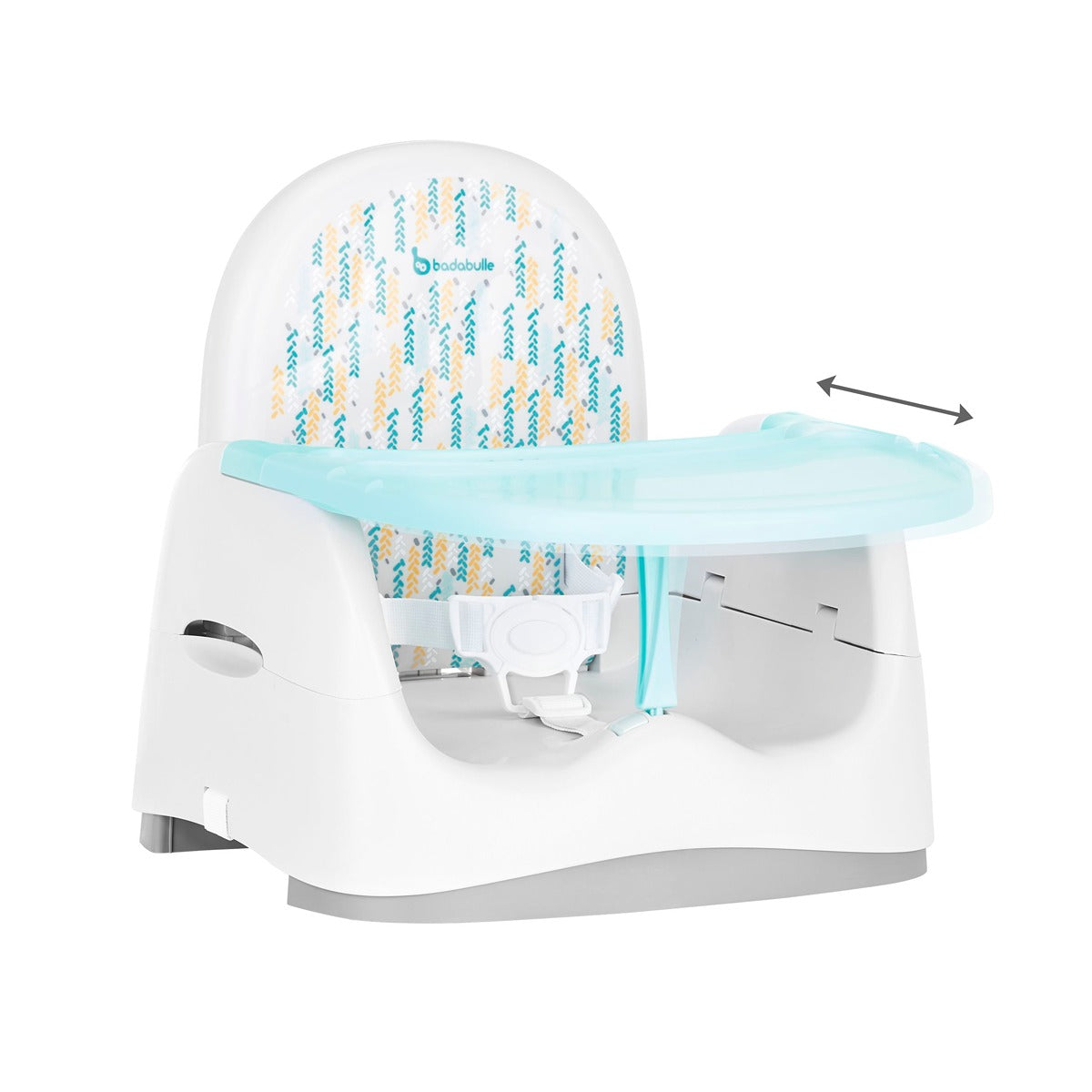 Badabulle - Trendy Feeding Comfort Booster Seat, Ultra Compact
