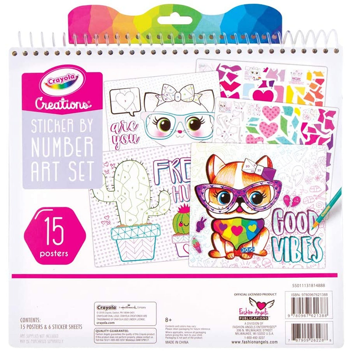 Crayola Creations Sticker by Number Art Set
