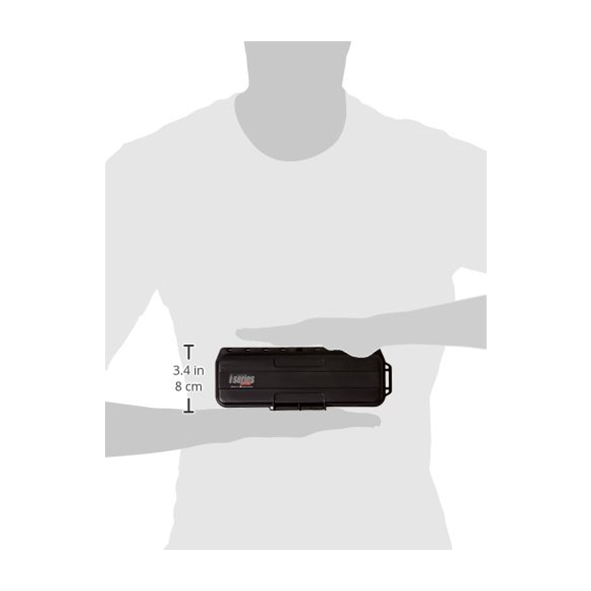 SKB iSeries 0702-1 Watertight Cigar Case 7" x 2" x 1"