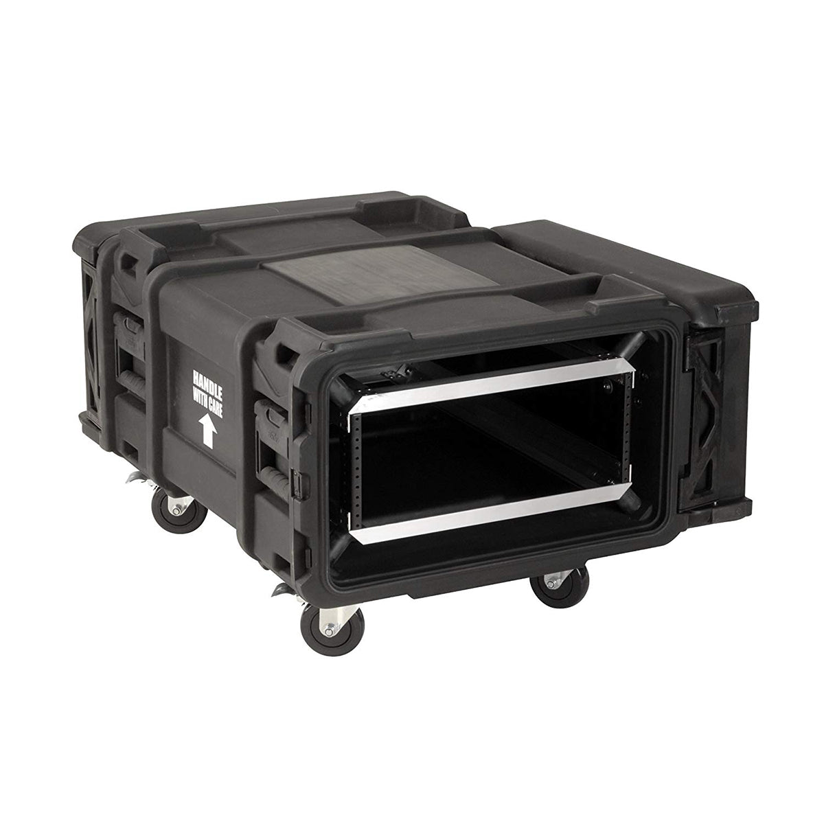 SKB 30 Inch Deep 4U Roto Shock Rack w/ Wheels