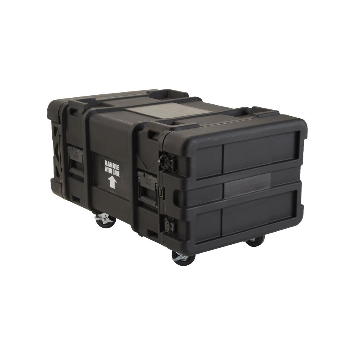 SKB 28 Inch Deep 6U Roto Shock Rack w/ Wheels