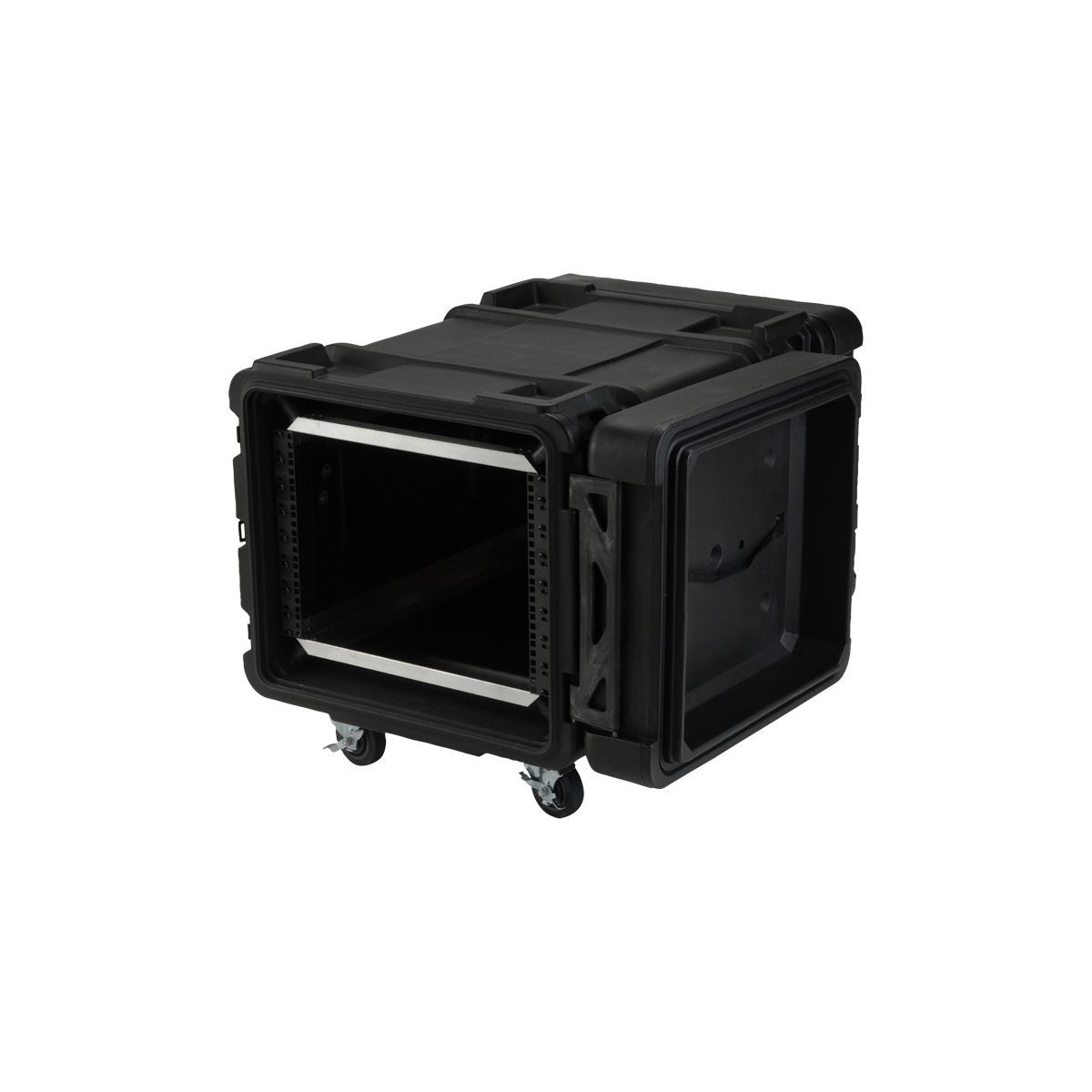 SKB 28 Inch Deep 8U Roto Shock Rack w/ Wheels