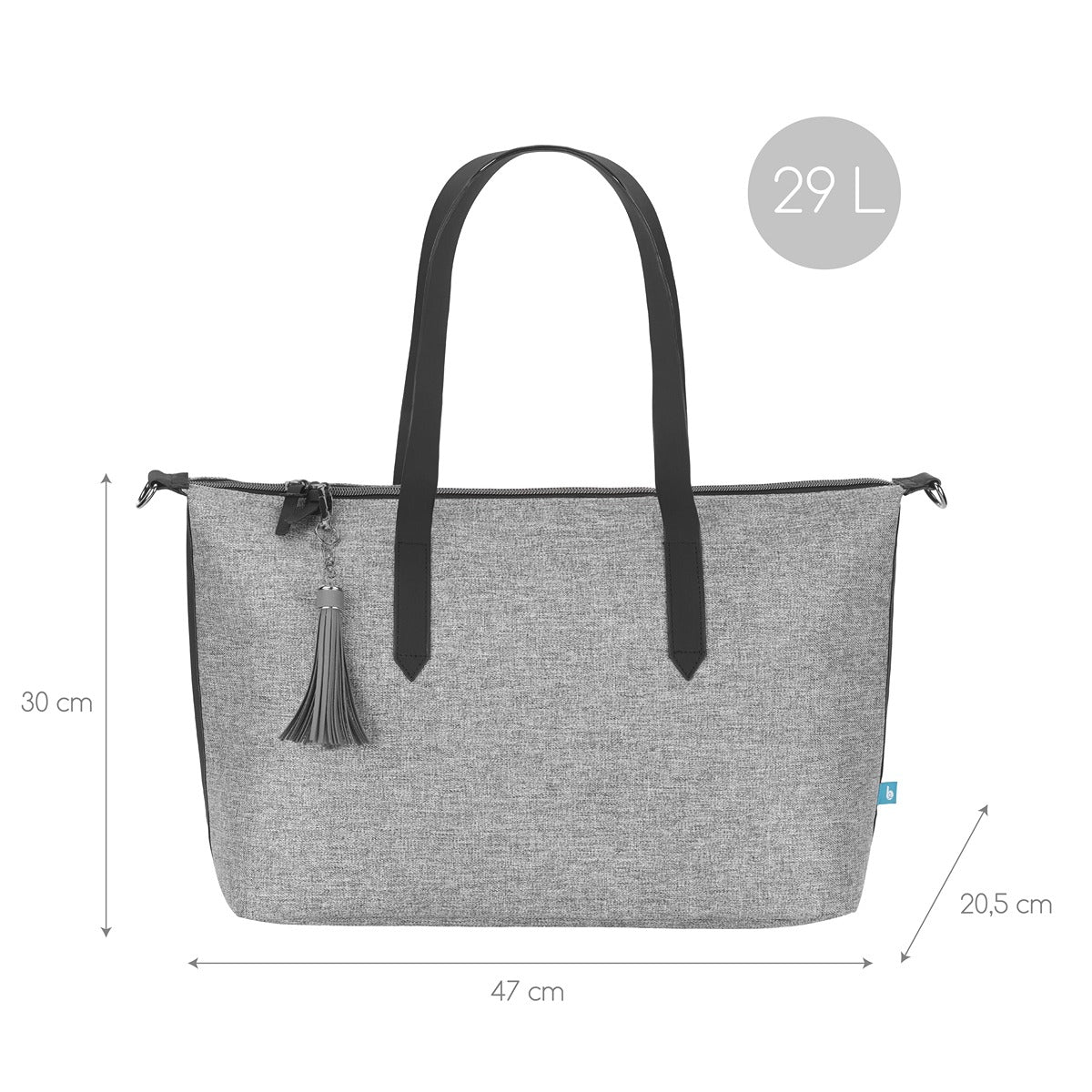 BabyMoov Changing Bag Le Champ Elysees Smokey