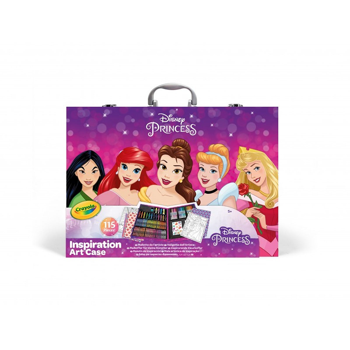 Crayola Inspirational Art Case Disney Princess - 115 Pieces
