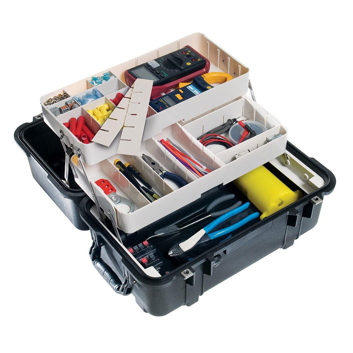 Pelican Tool Chest Protector Case 1460 TOOL WL/2-TRAY - Black