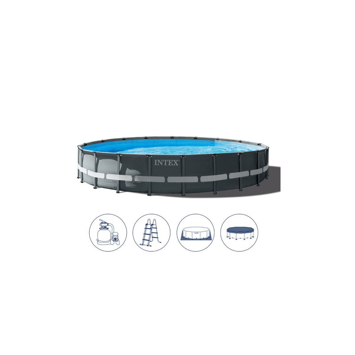 Intex Ultra Xtra Frame Round Swimming Pool 26334 610x122