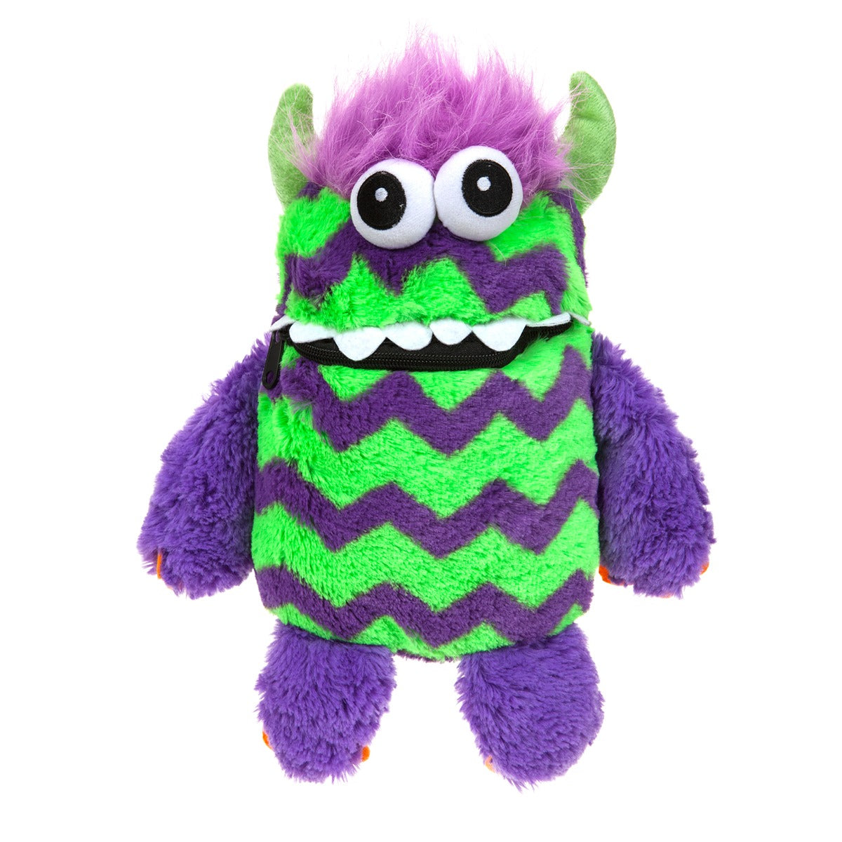 WORRY MONSTER 9-inch Soft Plush Toy (3 Color Asst Pink/Purple/Blue)
