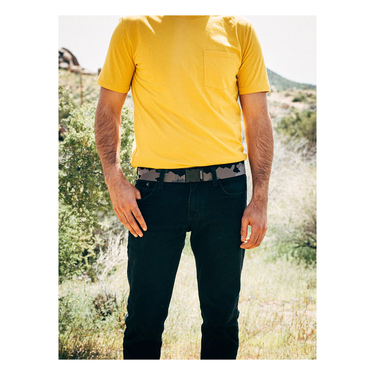 Arcade Adventure Ranger Belt Grey Peaks Camo