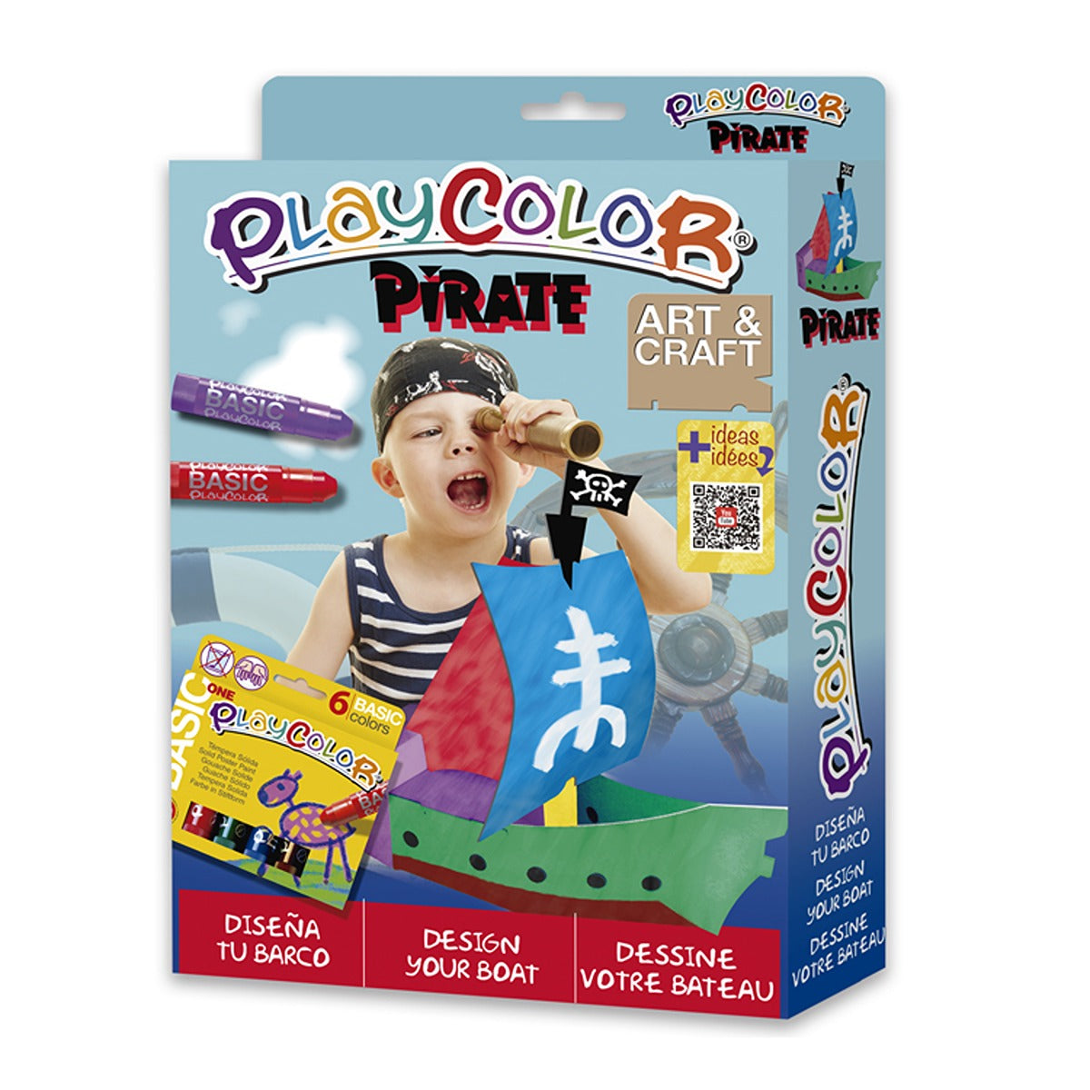 PLAYCOLOR PACK ART&CRAFT PIRATE