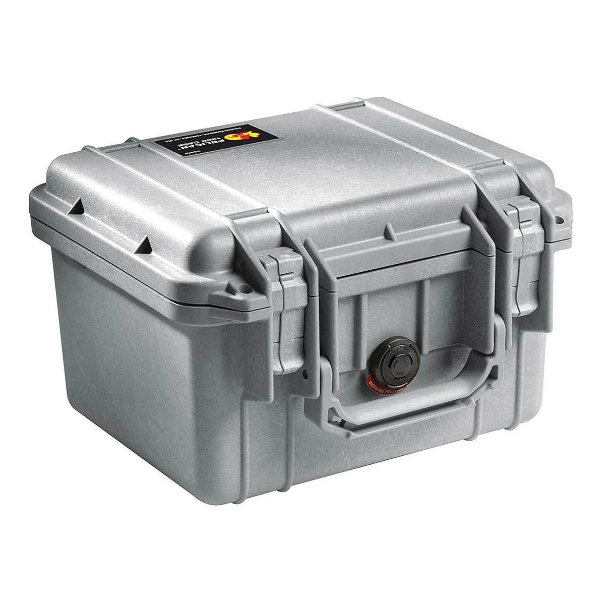 Pelican Case without Foam 1300NF WL/NF - Silver
