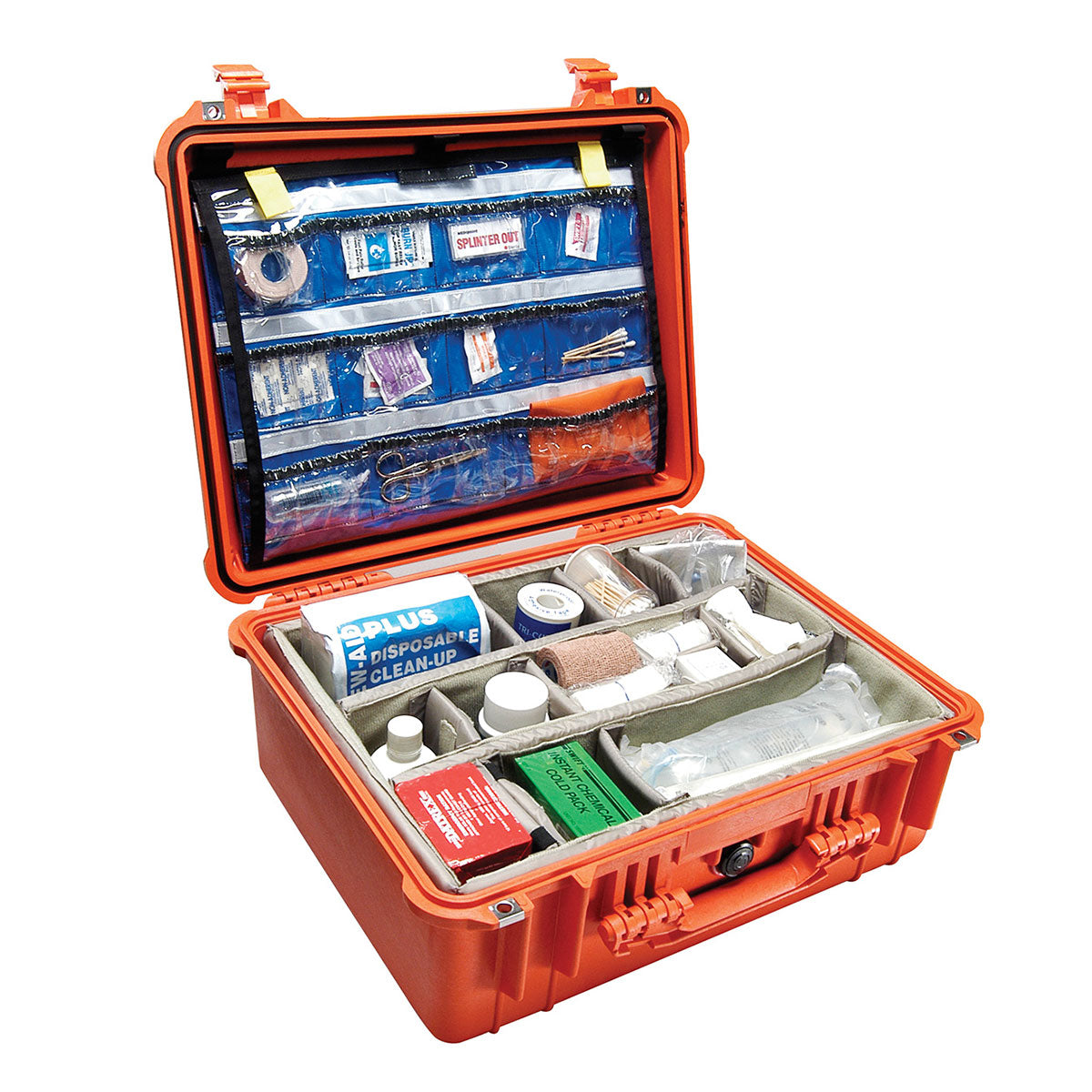 Pelican Protector EMS Case 1550EMS WL/ORG & DIV - Orange