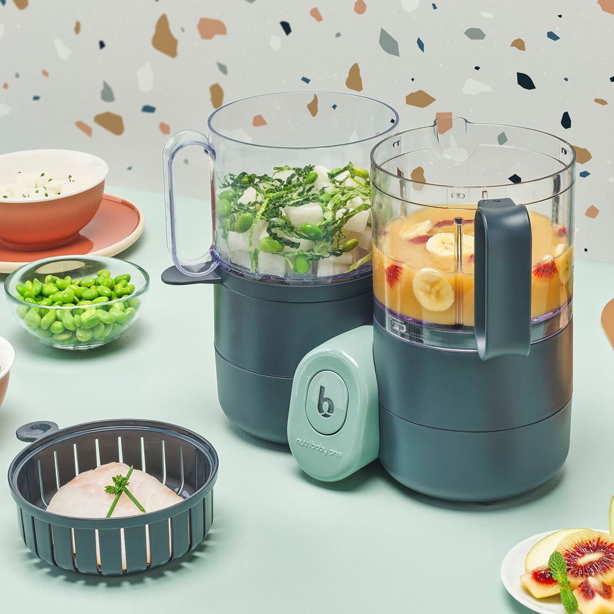 BabyMoov Nutribaby One Food Processor 4-in-1 complementary food maker